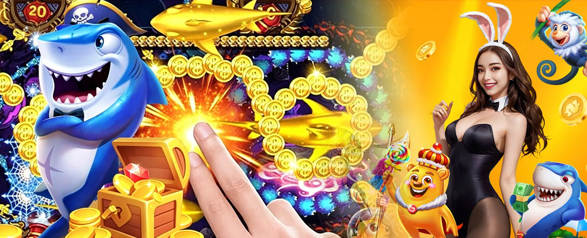 Diverse game categories available on 321go, including casino, sports, and live games